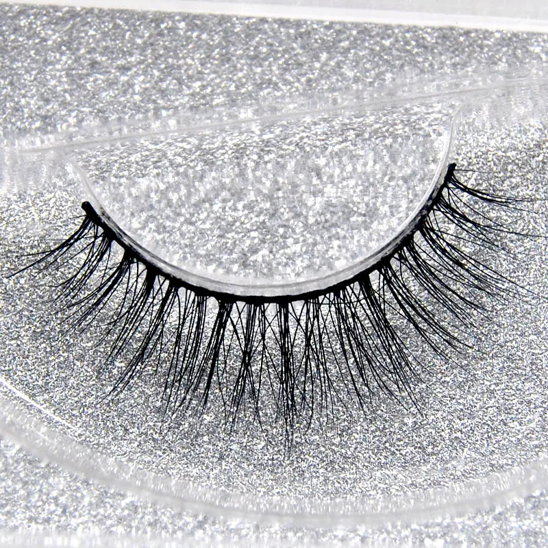 3D mink eyelashes long lasting lashes natural dramatic volume extension false Cruelty Free makeup A18 | Красота и здоровье