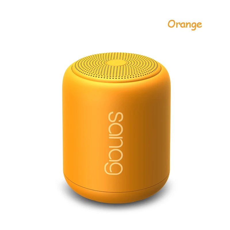 Sanag X6 Waterproof Bluetooth Portable Super Bass Wireless TF Card Music Speaker 3D Digital Sound Loudspeaker Handfree MIC - Цвет: orange