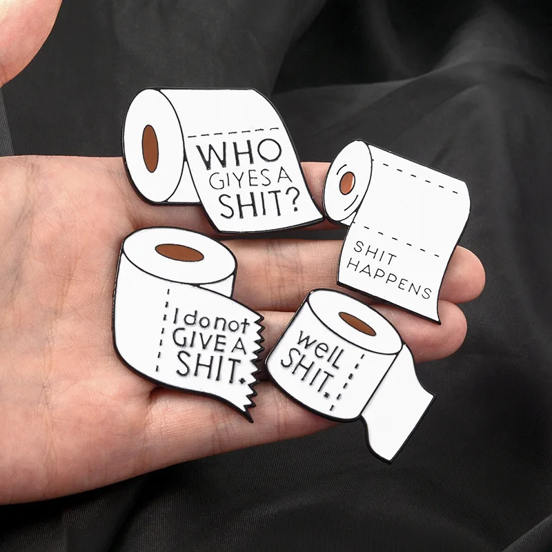 Roll paper clothes decoration gifts for friend Pin badge przypinki badges backpack lovely Cartoon style XZ1357-TO | Дом и сад