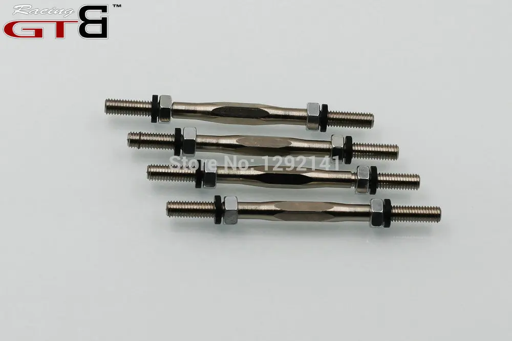 

GTBracing RC Car 1/5 LOSI 5 ive - T New High Hardness steel Tie Rod Stripes (4pcs/set)