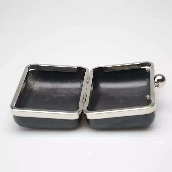 

dressing case 13.5cm x 9cm (5 1/4 x 3inch) Silver Purse Frame