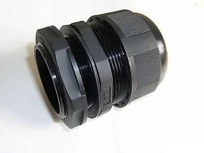 

Black 18~25 mm Nylon Electric Cable Waterproof M36*1.5 mm Cable Gland x 10