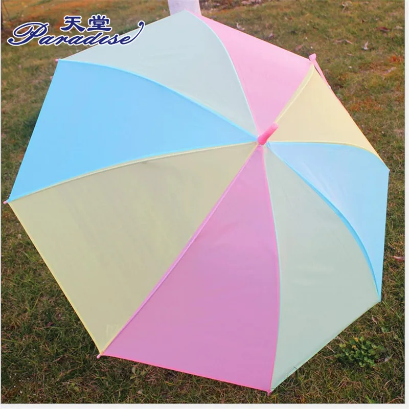 Цветной прозрачный зонтик Зонтик для детского шоу/Солнечный от дождя шоу и
