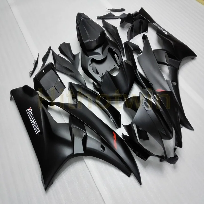 Custom motorcycle panels Body Kit for YZF-R6 06 07 YZF R6 2006 2007 ABS plastic motor Fairing kit black Injection mold | Автомобили и