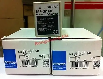 DHL/EMS 10 Компл. 1 ШТ. для OMRON Floatless Реле Уровня 61F GP N8 220VAC НОВЫЕ В КОРОБКЕ|switch housing|set lipsets