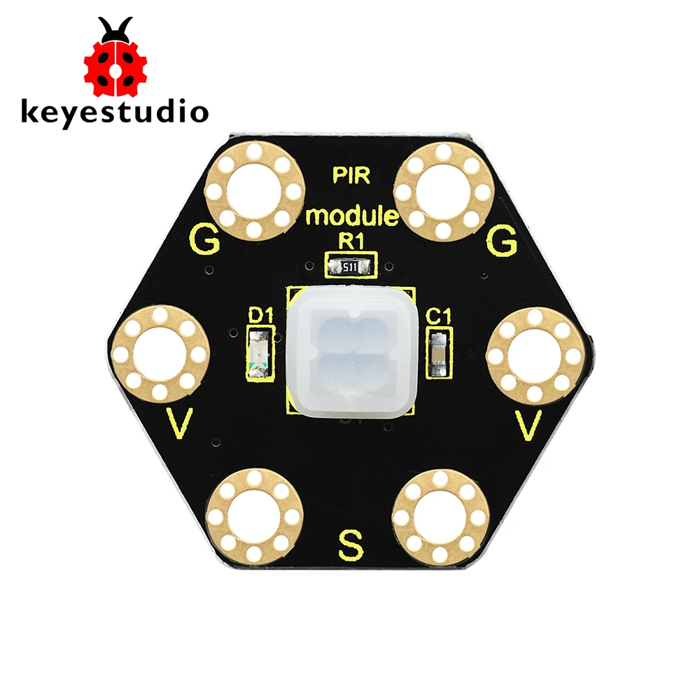 Модуль keyestudio с пассивным инфракрасным датчиком движения для BBC micro:bit|Аксессуары