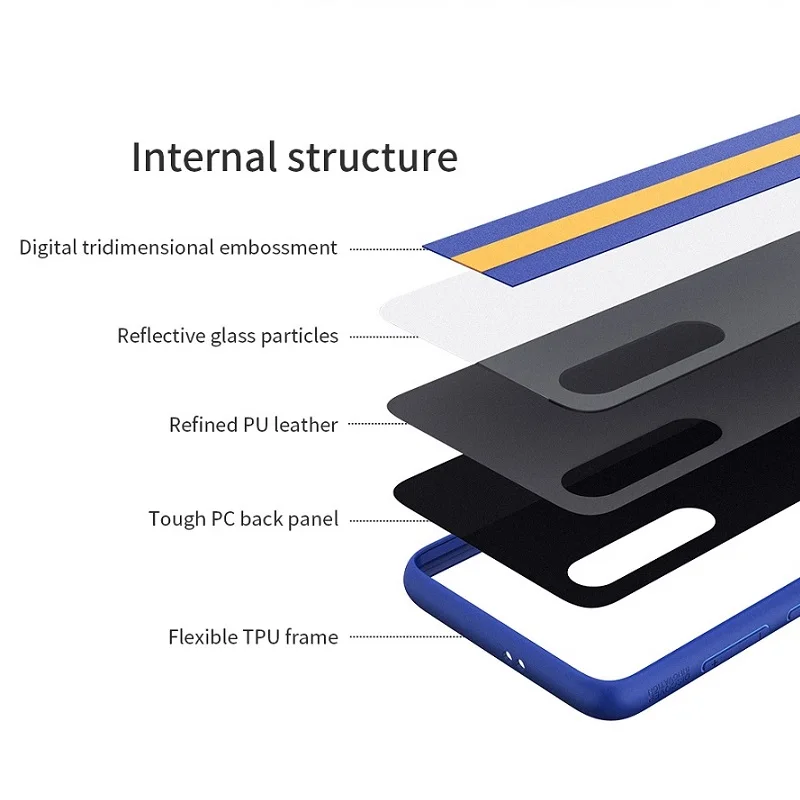 Чехол Nillkin Xiaomi mi 9 с отражающей полоской, защитный чехол на заднюю панель для Xiaomi mi 9 mi 9 Explore ore Global 6,39''
