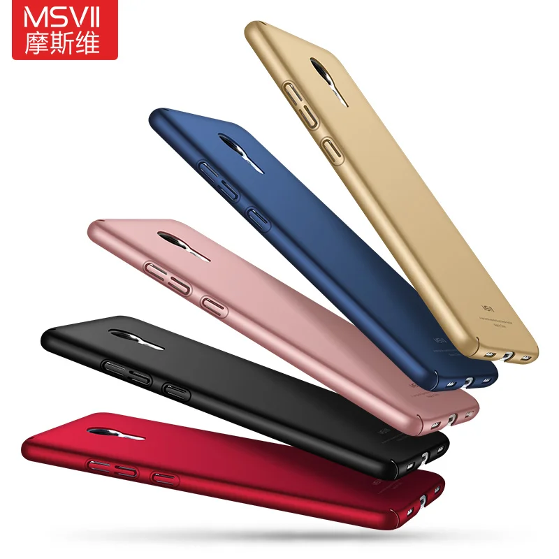 Чехол для Meizu M3 Note ультратонкие Матовые чехлы Msvii M3s Mini жесткий чехол S из