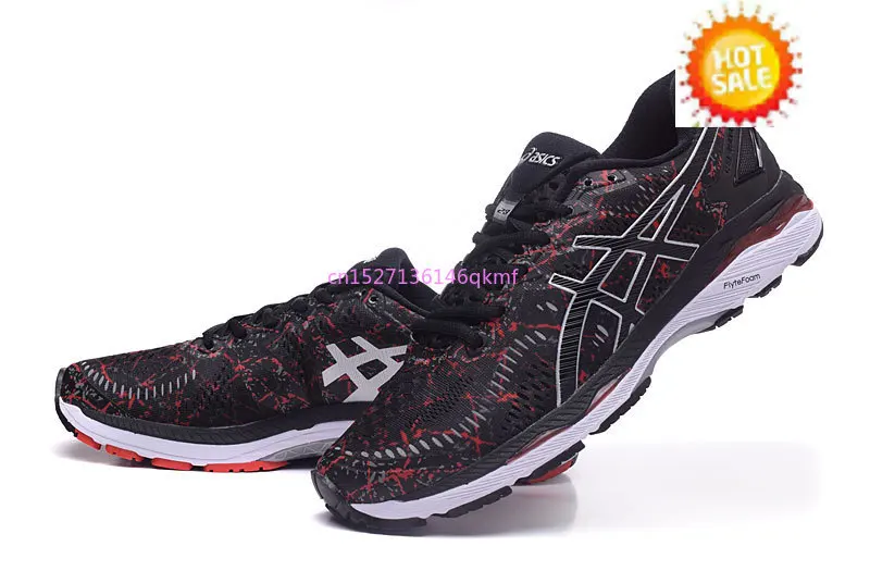 Оригинальные ASICS GEL-KAYANO 23 ночного бега Спортивная Мужская обувь Размер 40,5-45 спортивная обувь, ботинки для бега кроссовки