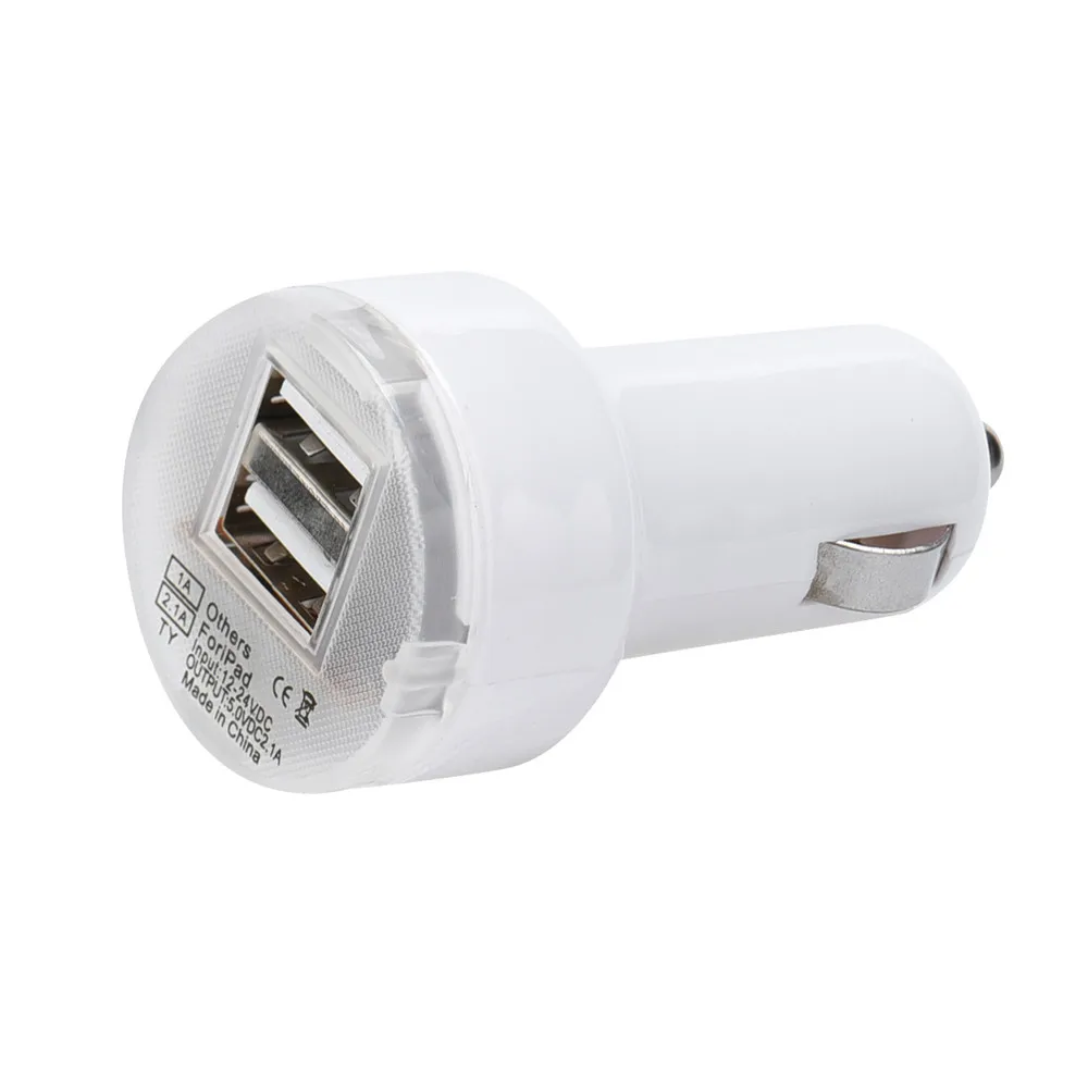 CARPRIE 2018 горячая распродажа 1 шт. белый двойной USB 2 порта автомобильное зарядное