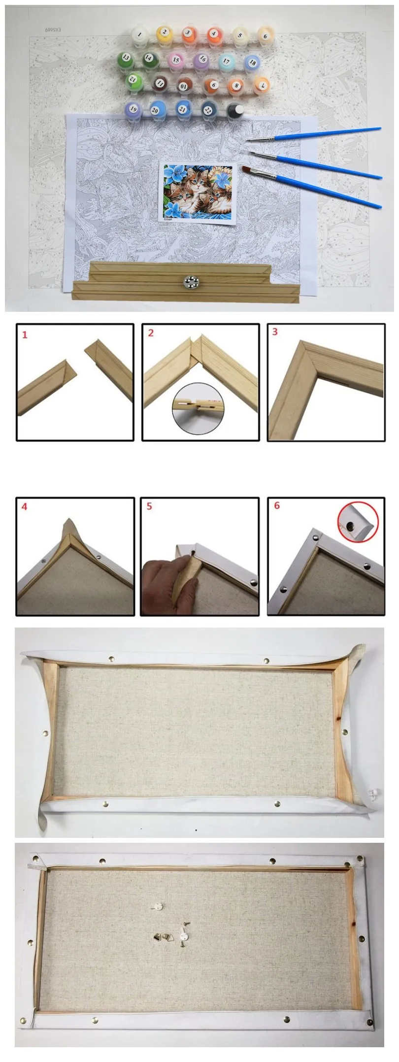 Безрамная картина живопись по номерам Декор DIY цифровая картина маслом на холсте осенний пейзаж вилла стены искусства для гостиной
