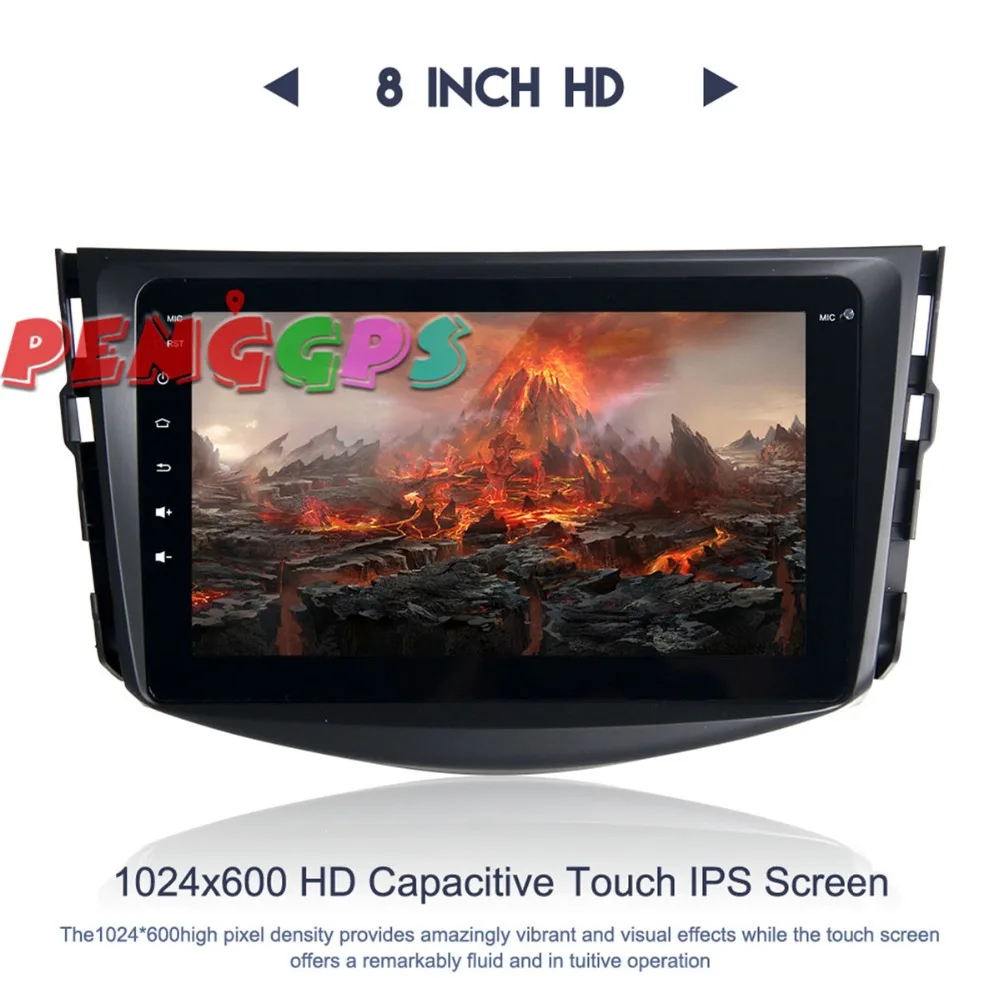 Автомагнитола 2 din с Android 8 0 стерео GPS Navi для Toyota RAV4 2009 2010 2011 2012 RAV 4 без