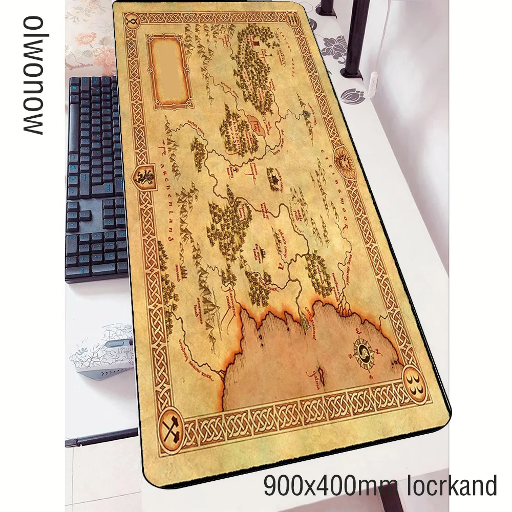 Wizarding World Map mouse pads High-end 900x400mm pad notbook computer mousepad hot sales gaming padmouse gamer mat | Компьютеры и