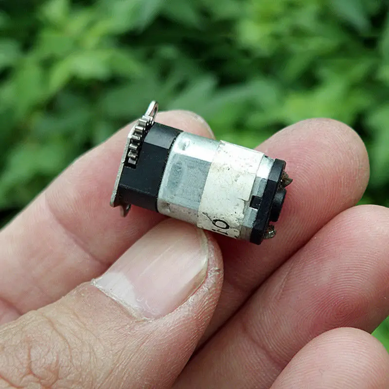 DC 3V 3 7 V 92RPM Micro Mini N20 полностью металлический мотор-редуктор коробка передач