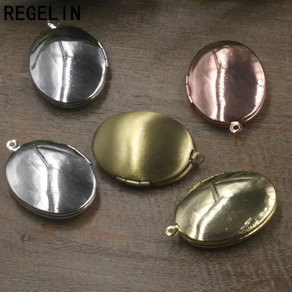REGELIN золотой/посеребренный медный фото плавающий медальон подвеска цветок шармы