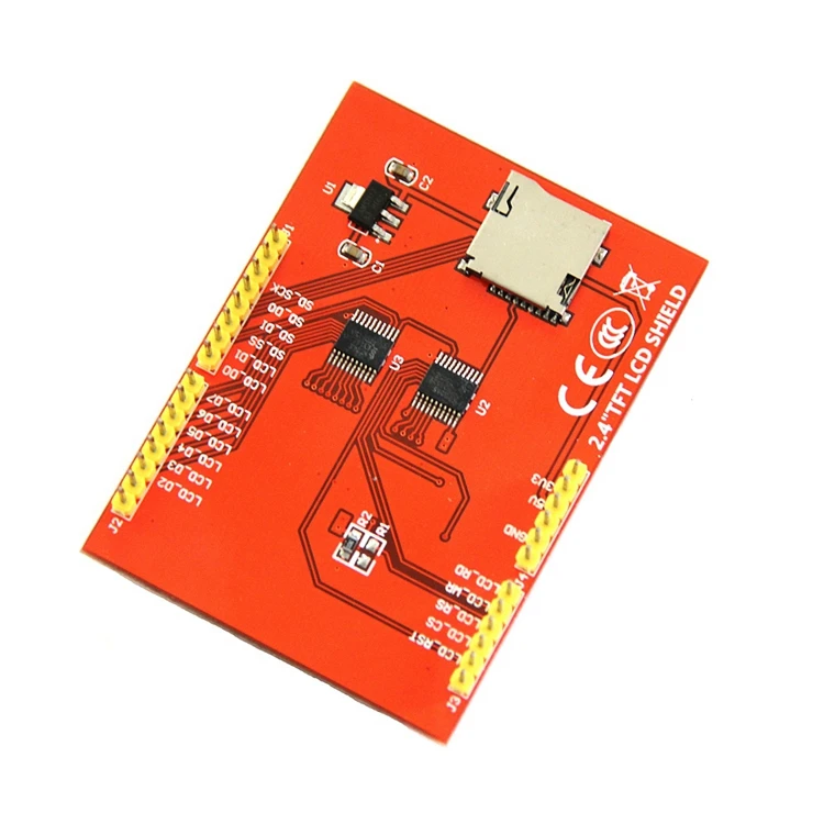 Светодиодный адаптер Micro SD для Arduino o 2 4-дюймовый ЖК-дисплей 240x320 SPI TFT ILI9341