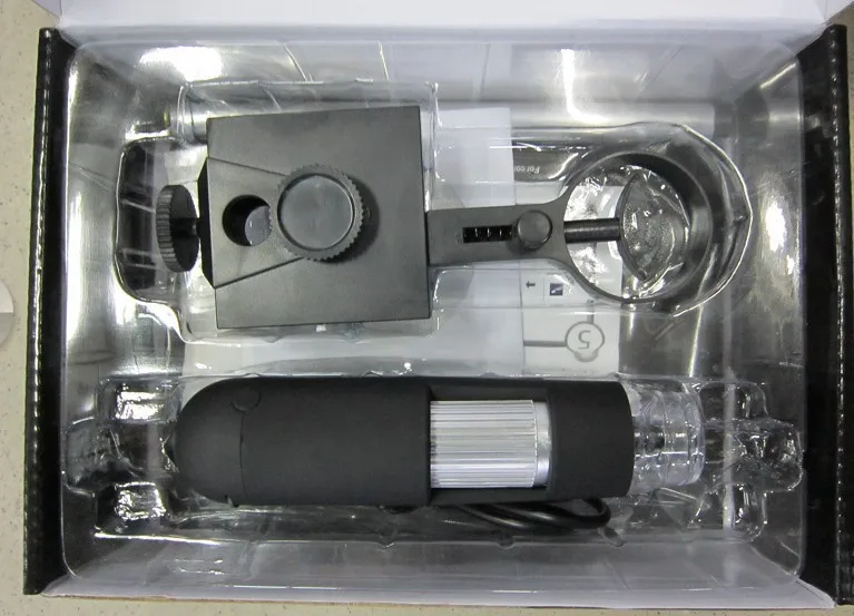 Интерфейс USB электронного микроскопа 1000x цифровой микроскоп ручной фокусировки