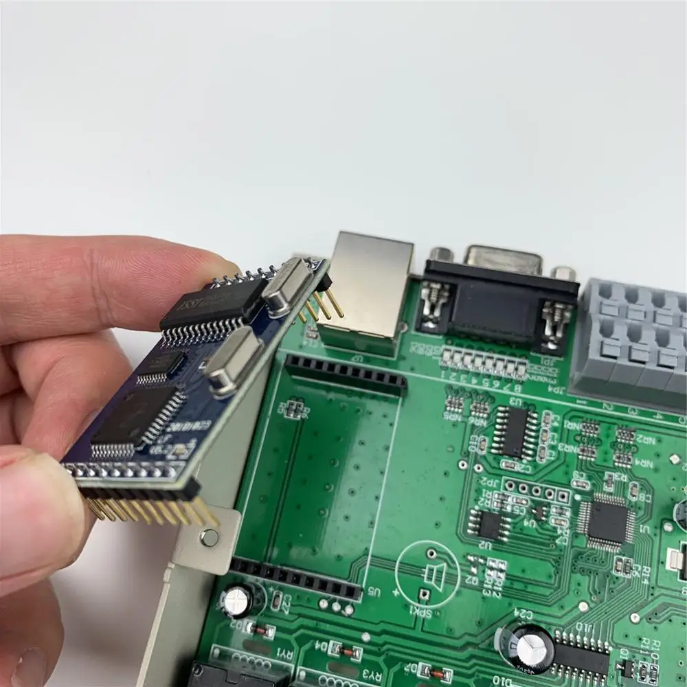 Последовательный порт к Ethernet RJ45 ttl SCM сетевой промышленный модуль Встроенный iot