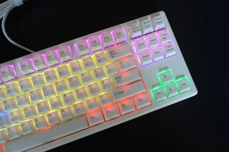 Механическая клавиатура Plum 87 RGB с подсветкой TKL игровая программируемые полные
