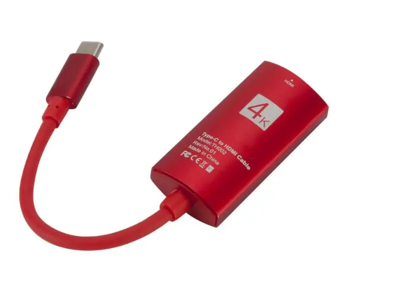 USB 3. 0 - C Type-C штекер к HDMI 4K * 2K 30 Гц гнездовой адаптер кабель для Samsung Galaxy S8 S9 Note 8 Macbook |
