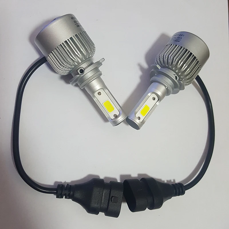 6000K 12V H1 H3 H4 H7 H8 H9 H11 H13 H27 881 9004 9005 9006 9007 светодиодный автомобильный головной