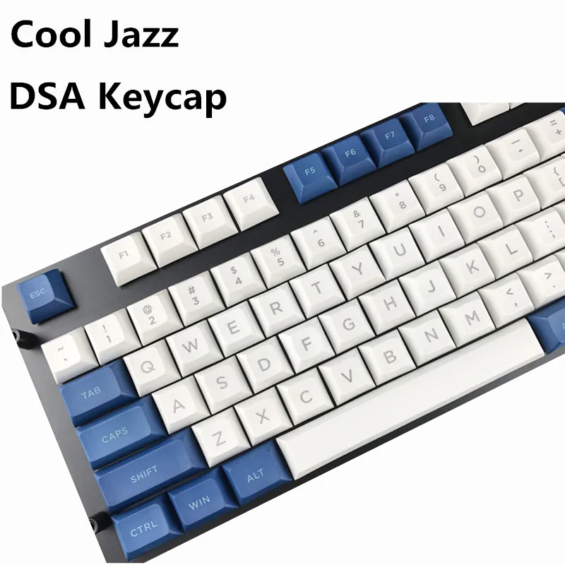 Высококачественная печатная клавиатура dsa pbt для механической клавиатуры 108