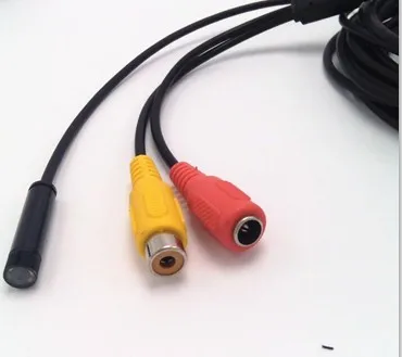 5 м 8 мм диаметр AV камера эндоскоп 6 светодиодная подсветка|endoscope camera|led illuminatorav