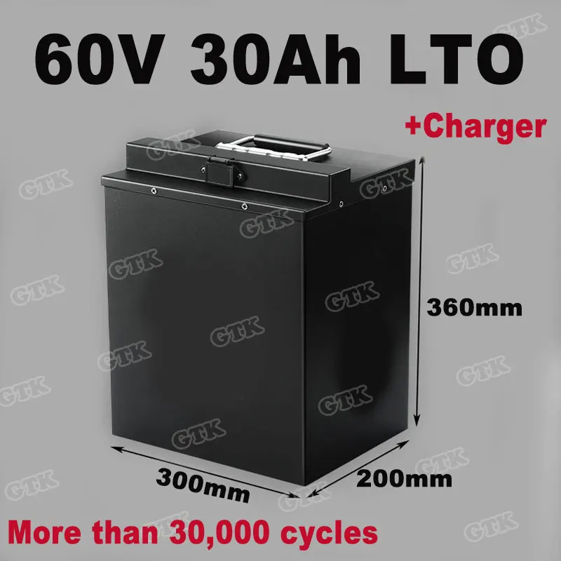 Литий титанатный аккумулятор LTO 60 в 30 ач с длительным сроком службы 2 4 В