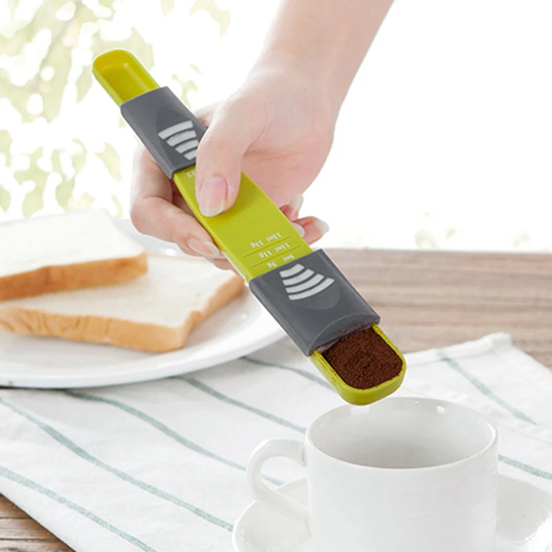

Kitchen Adjustable Kitchen Scale Measuring Spoon Gram Weight Food Scale Measuring Spoon Coffee Tea Sugar Spoon Scale For kitchen