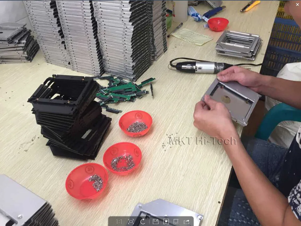 Для ноутбука DVD rom ODD CD OptiBay алюминиевый Универсальный 2nd HDD Caddy 9,5 мм SATA 3,0 2," SSD чехол HDD корпус