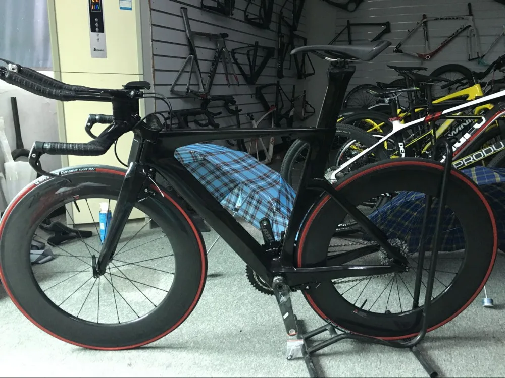 Хит продаж комплект карбоновых Рам toray time trial TT велосипедных рам для триатлона