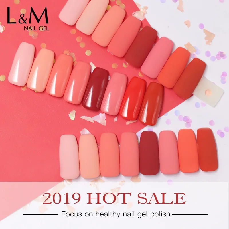 3 шт. гель лак для ногтей ibdgel коралловый оранжевый 8 цветов|Гель ногтей| |