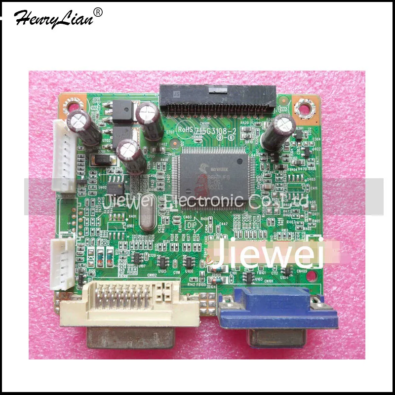 HENRYLIAN (Jiewei) Бесплатная доставка X203H V203H плата драйвера B203H материнская 715G3108 1|mainboard| |