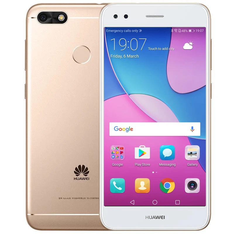 HUAWEI Y6 PRO 2017 мобильный телефон 5 0 дюймов Android 7 Snapdragon 425 4 ядра две sim карты считывание