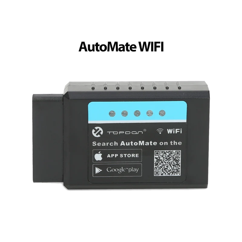 Automate WIFI TOPDON 327 V1.5 чип PIC18F25K80 Супер Мини ELM327 OBD2 разъем OBDII EOBD ELM327 сканер Wi-Fi автоматическая проверка двигателя автомобиля - Цвет: Automate WIFI