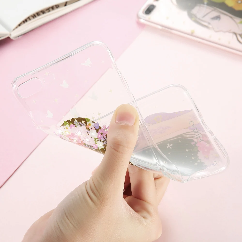 Чехол Caseier Girly Cute Unicorn Для iPhone 6 S блестящий мягкий чехол со стразами и фламинго для