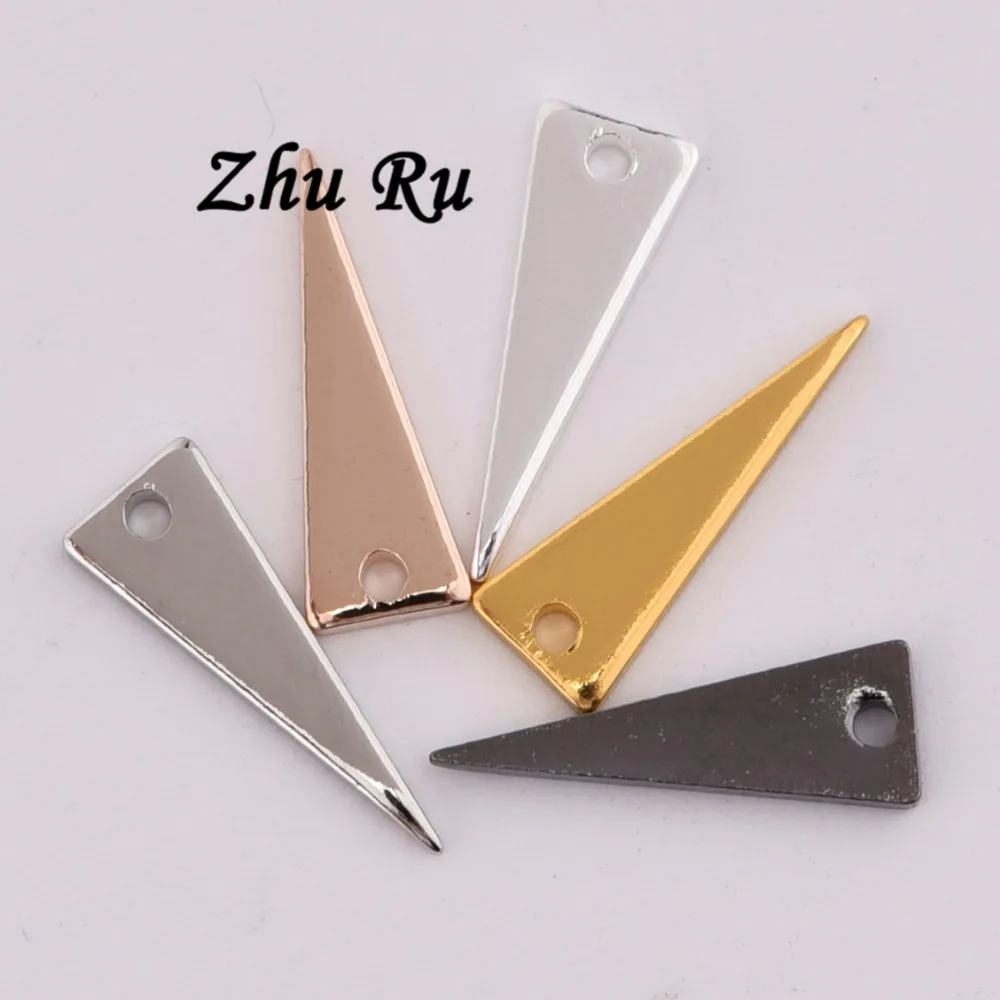 10 шт ZHU RU 17 5*6 мм Новая мода ожерелье Кулон Винтаж Горячая продажа острый Топ