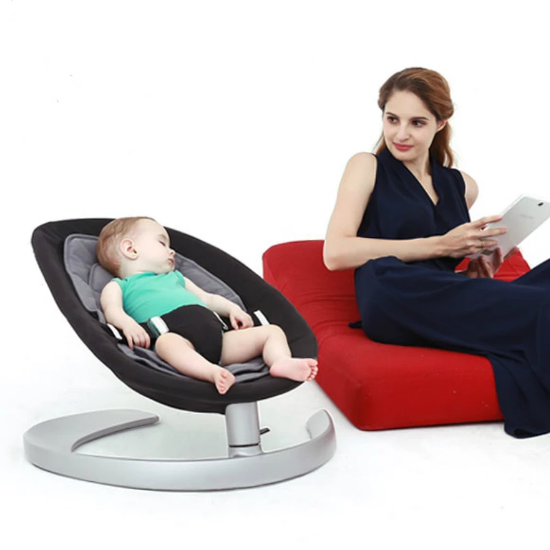 Кресло качалка для новорожденных из натурального хлопка без излучения|baby rocking