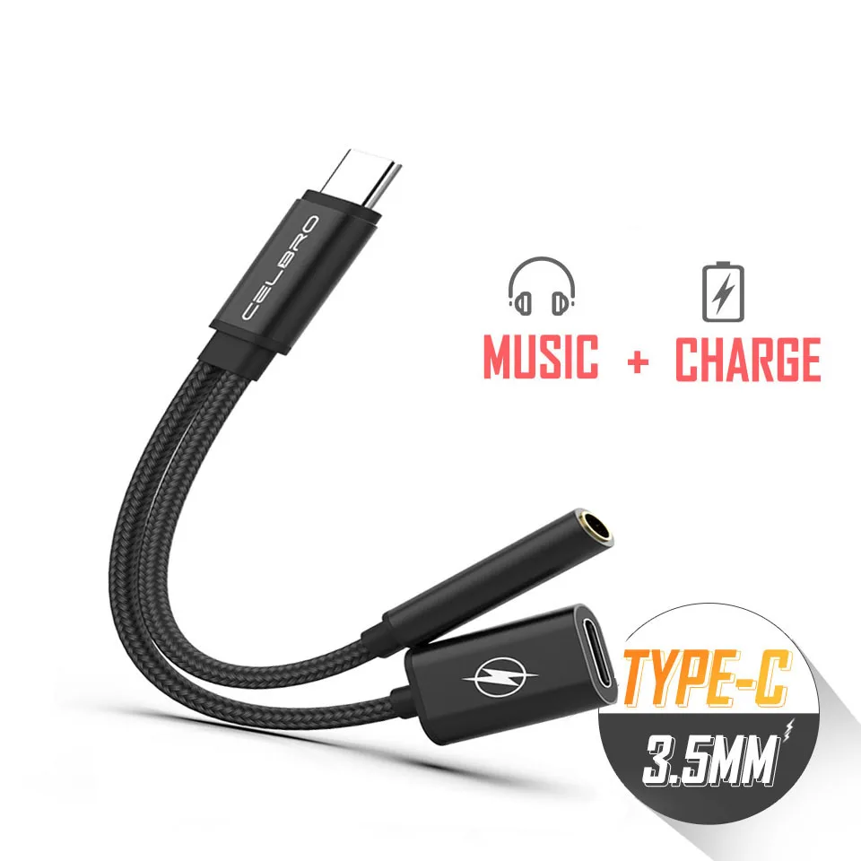 2 в 1 Usb Type C до 3 5 мм Aux аудио кабель для Xiaomi Mi 8/9/6 Black Shark Samsung Galaxy A8s разъем наушников