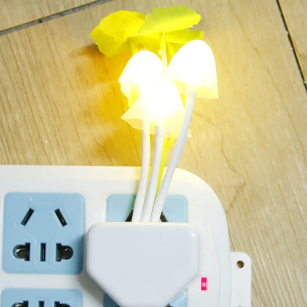 

Ночник со светодиодный подсветкой в виде грибов, ЕС/США, романтическая кровать мечты Лампа Домашнее освещение