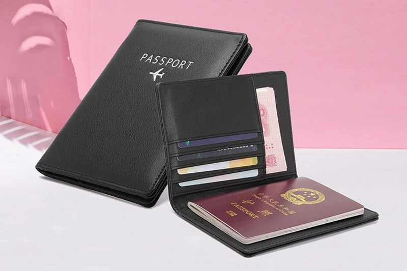 Новая горячая распродажа, Обложка для паспорта, анти-RFID, зажим для паспорта, ID, кредитный держатель для карт, многофункциональный бизнес-держатель для карт