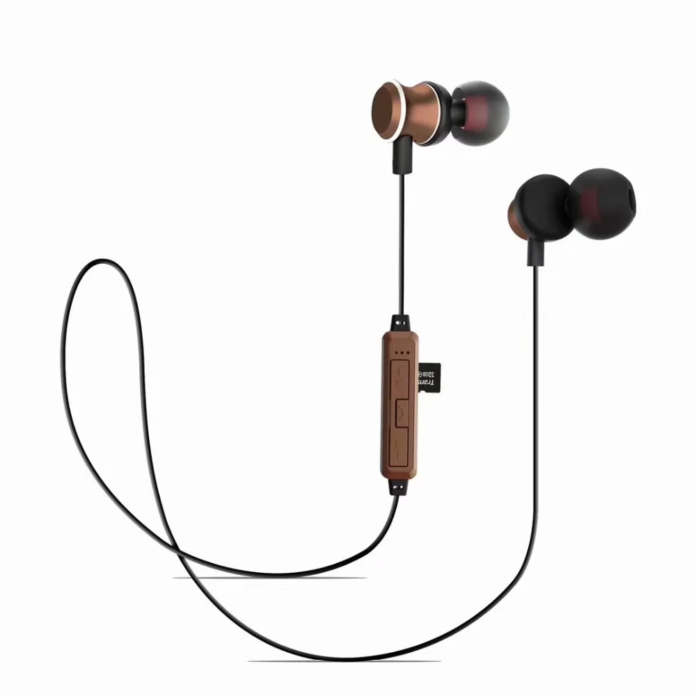 Shengtena беспроводные наушники поддержка tf карты Bluetooth магнитная анти потеря
