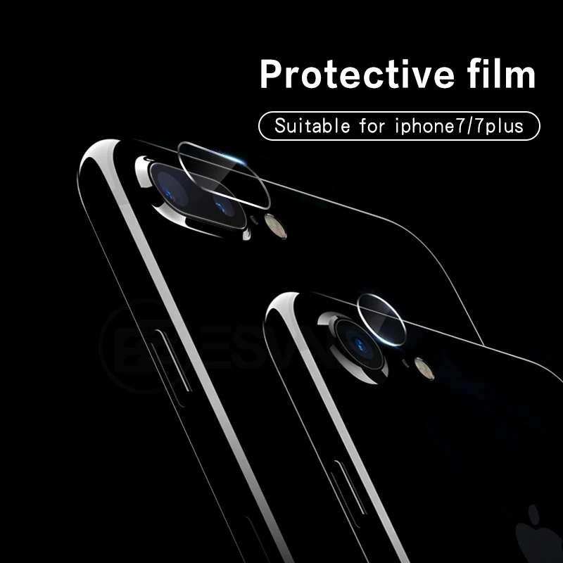 IONCT (2 шт./партия) Защитное стекло для iPhone 7 задняя камера объектив Plus защита экрана