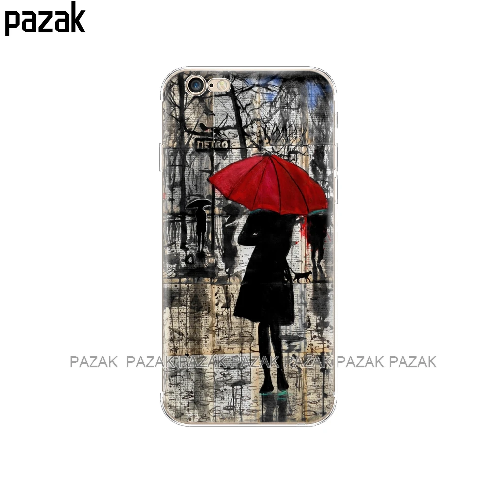 61347 Силиконовый чехол для Iphone X, 8, 7, 6, 6 s, 5, 5S, SE Plus, чехол для телефона, прозрачный противоударный мягкий ТПУ чехол с принтом для apple, роскошный чехол - Цвет: 61347