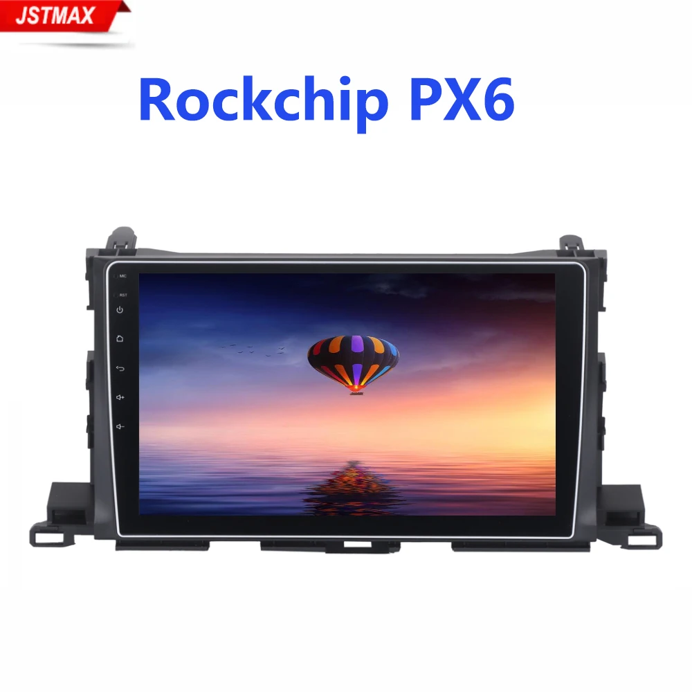 Автомагнитола 2 Din Android 9 0 мультимедийный GPS навигатор для Toyota Highlander 2014 2015 2016 2017 2018