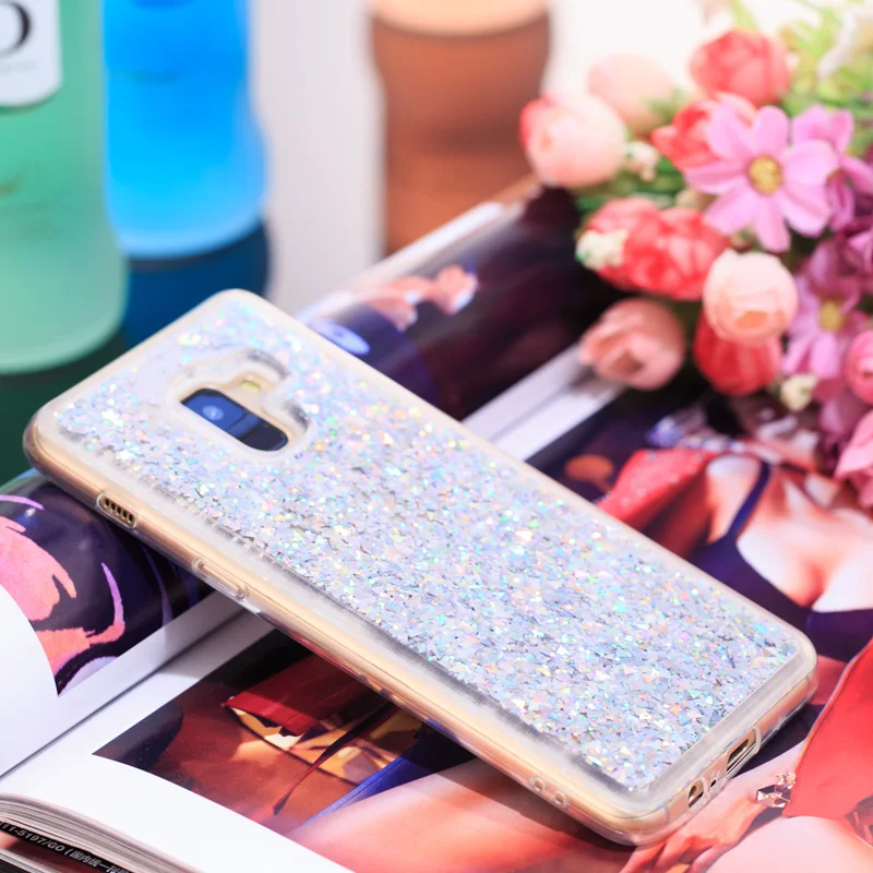 Блестящий Мягкий силиконовый чехол для телефона Samsung Galaxy Xcover 4 J120 J5 J7 2017 US J2Pro A8 Plus