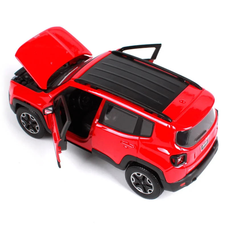 Maisto 1:24 jeep red car литье под давлением 175*82*75 мм металлическая модель автомобиля в
