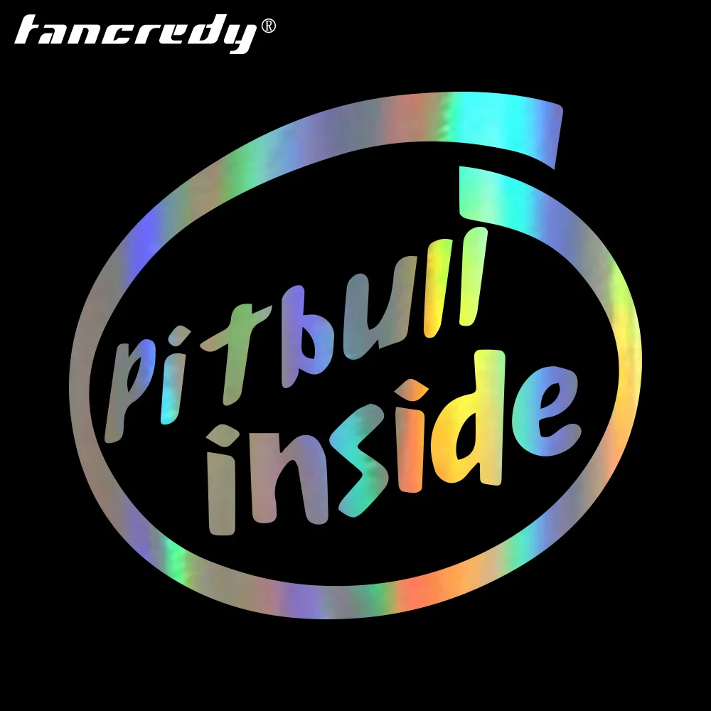 15 5*14 3 см Стиль Dazzle Pit Bull внутри автомобиля Стайлинг наклейки виниловые на машину