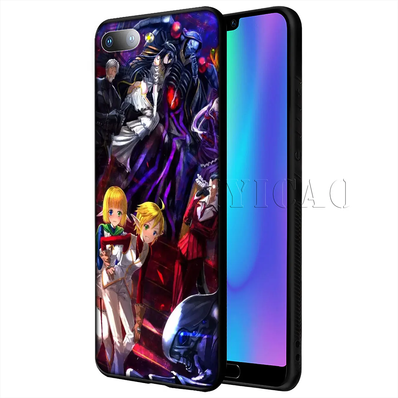 IYICAO Overlord Мягкий силиконовый чехол для телефона Huawei Y9 Y7 Y6 Prime 2019 Honor 20 8C 8X 8 9 9X 10 Lite 7C 7X