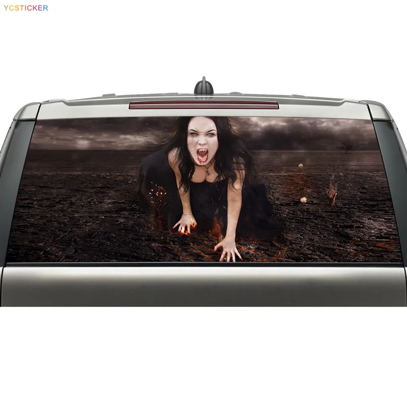 Лидер продаж многоразовая Съемная графическая виниловая наклейка на заднее